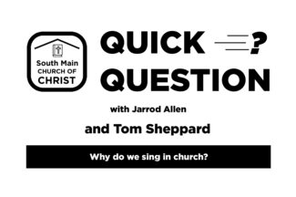 Thumbnail for the post titled: Why do we sing in church?