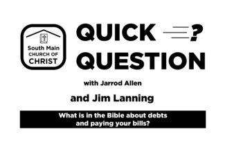 Thumbnail for the post titled: What does the Bible say about debt and paying your bills?