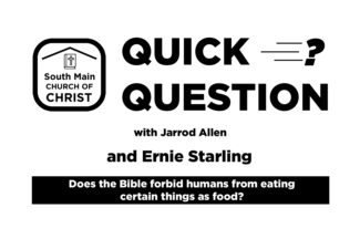 Thumbnail for the post titled: Does the Bible forbid humans from eating certain things as food?