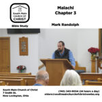 South Main Church of Christ Bible Study